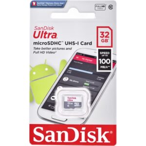 SanDisk Ultra Micro SDHC karta 32GB 120MB/s, Class 10, UHS-1
