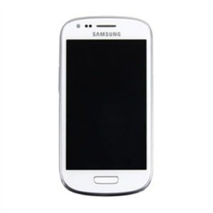 LCD displej + dotyková plocha s predným krytom Samsung Galaxy S3 mini i8190 white SWAP