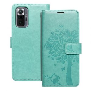 Púzdro knižka MEZZO - Xiaomi Redmi Note 10 Pro, Green