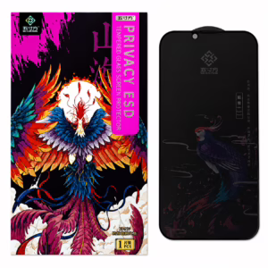 Ochranné tvrdené sklo Cun Fang Privacy ESD pre Apple iPhone 16 Pro Max