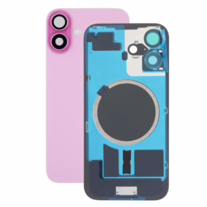 Zadný batériový kryt + sklíčka kamery pre Apple iPhone 16 Pink Premium
