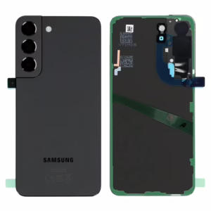 Zadný batériový kryt + sklíčka kamery pre Samsung Galaxy S22 5G Phantom Black Premium
