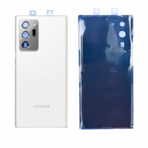 Zadný batériový kryt +sklíčka kamery pre Samsung Galaxy Note 20 Ultra Mystic White