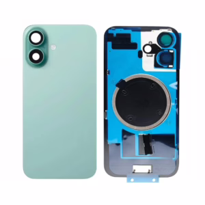 Zadný batériový kryt + sklíčka kamery pre Apple iPhone 16 Teal Premium