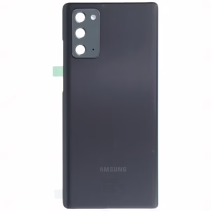 Zadný batériový kryt +sklíčka kamery pre Samsung Galaxy Note 20 Black Premium